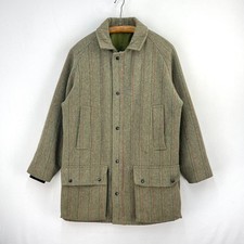 David Andrew Tweed Coat Mens