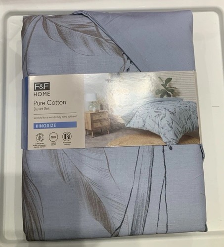 And kingsize duvet set - f,