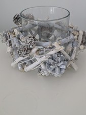 Pair of Wooden Christmas