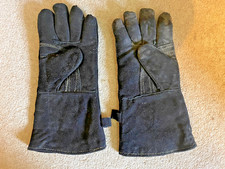 Stovax Heat Resistant Gloves Pair Genuine Leather  Fireplace Stove Safety Left