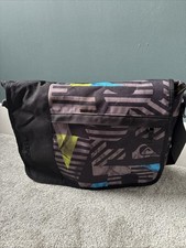 Quicksilver Laptop Messenger Bag Black