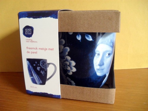 Heinen delfts blauw blue mug - blauw,