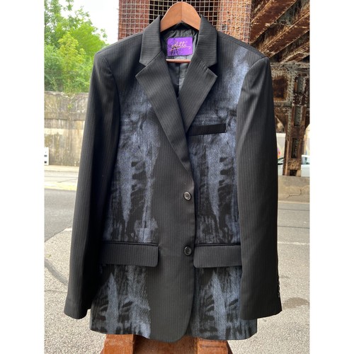 Atti men statement blazer - statement,