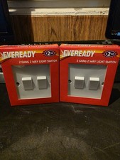 2x Ever Ready 2 Gang 2 Way