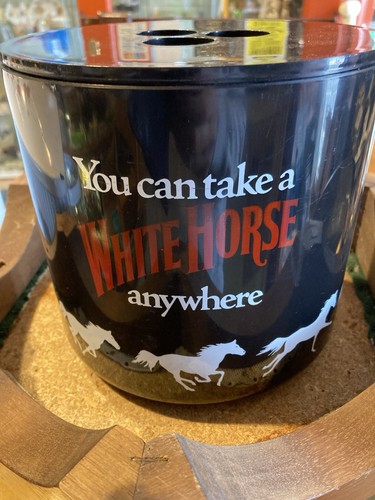Vintage white horse whiskey - white,