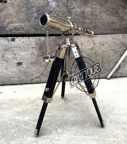 Nautical solid brass - brass, telescope