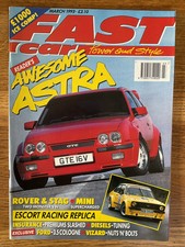Fast Car March  1993. Vauxhall