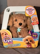 Little Live Pets My Really Real Puppy Dog Curley The Cavapoo Plush Soft Toy Gift