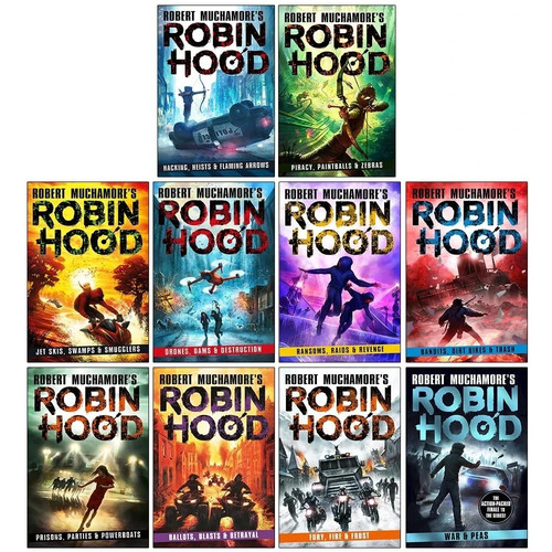 Robin hood series - hood, books