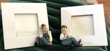 Pair of rare 3D Laurel And