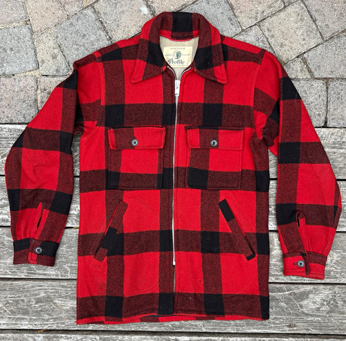 1950s profile buffalo plaid - 1950s,