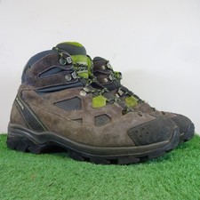 Scarpa Boots Size 9.5 Brown Leather Mid Top ZG Trek GTX Trekking Hiking Shoes