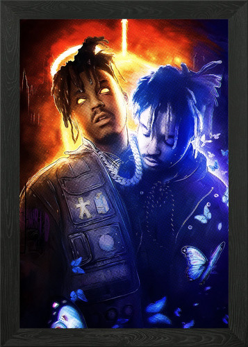 Juice wrld framed - wall, art