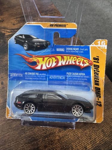 Hot wheels delorean dmc 12 - 81,