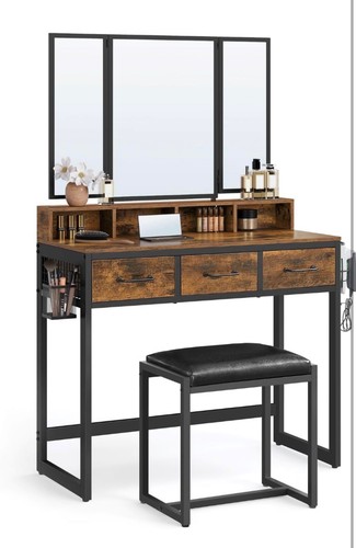 Vasagle dressing table with - dressing,