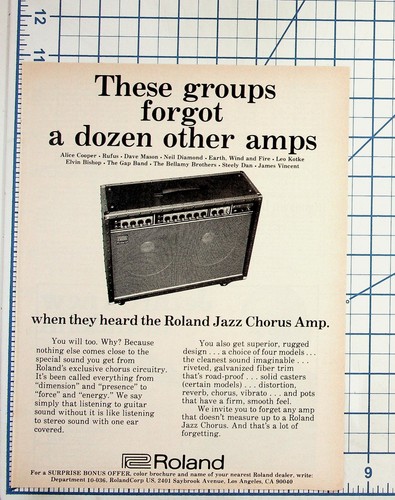Vintage roland jazz chorus - roland,
