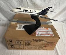 BRAVO DELTA MODELS Falcon 20 Private Jet Plane on Stand Handmade