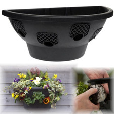 EasyFill Wall Basket 50cm Plantopia 20" Side Planting Hanging Basket revolution!