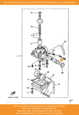 YAMAHA Throttle Screw Set