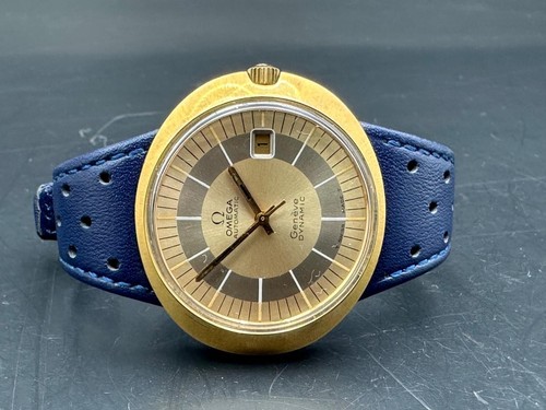 1972 gold capped - ss/gold, omega
