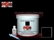 BLACK GELCOAT 500g KIT FOR