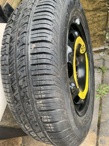 Spare wheel with rim and - with,