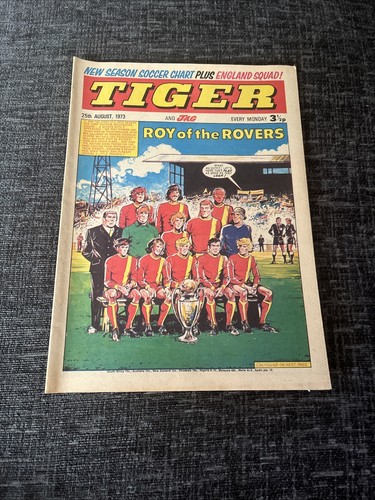 Tiger comic august 1973 - 25,
