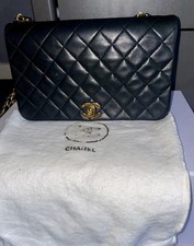 Chanel Black Lambskin Single