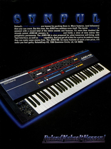 Vtg 1980 roland - 1980's,