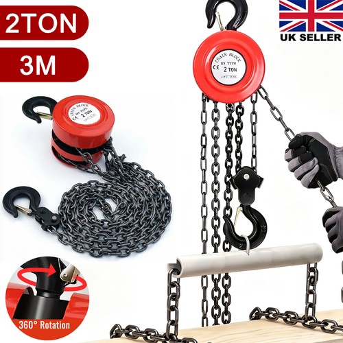 Ton chain hoist block and - hoist,