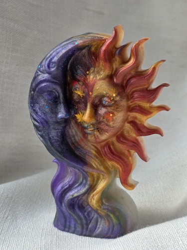 Handmade sun moon resin - handmade,