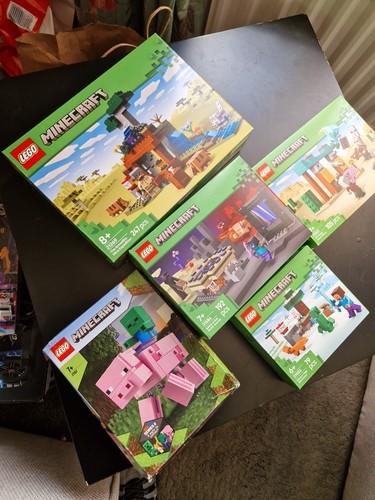 Minecraft lego sets all - sets, x5