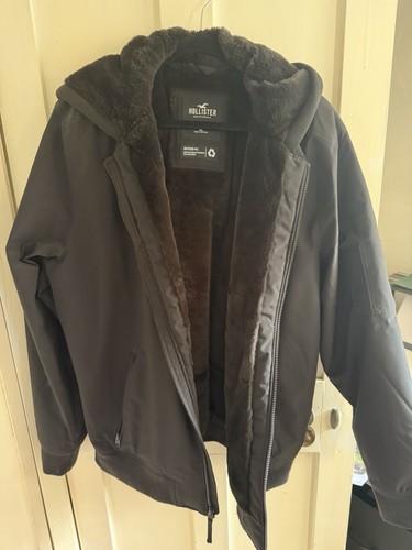 Holister men jacket fur - holister, men’s
