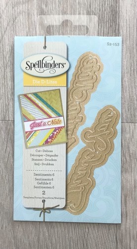 Spellbinders die lites - die, d-lites