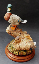 WELL DETAILED ORNAMENTAL STUDIOS WORCESTER DUCKS FIGURINE