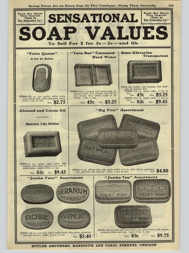 1923 paper sided bathroom - ad,