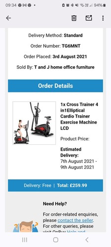 Cross trainer 4 - 1x,