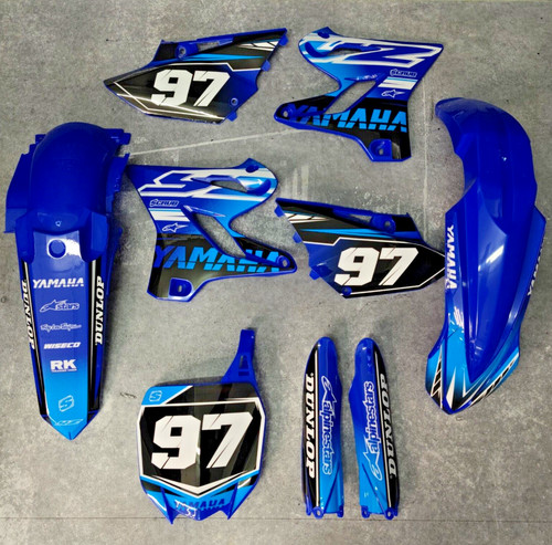 Plastics graphics yamaha - plastics, +