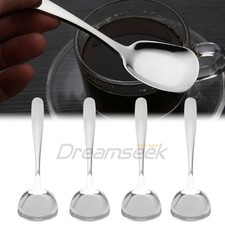 4x Stainless Steel Square Soup
