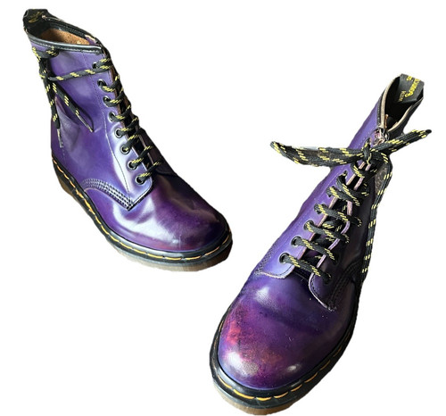 Martens 1460 purple leather - dr,