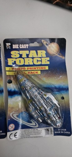 Star force diecast spaceship - star,
