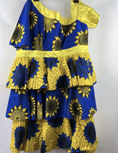 African print women blue - african, women’s