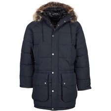 mens BARBOUR quilted parka