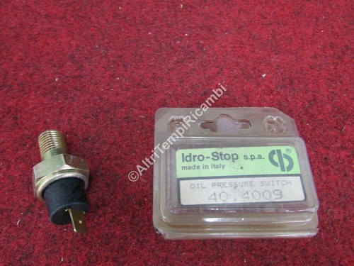 Oil pressure bulb hydro stop - pressure,