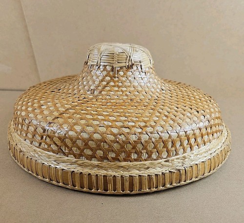 Bamboo rice paddy hat - rice,