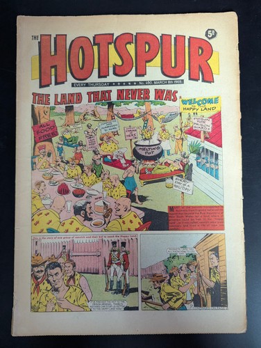 Hotspur comic 490 march - comic, no