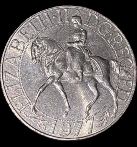 1977 silver jubilee pence - jubilee,