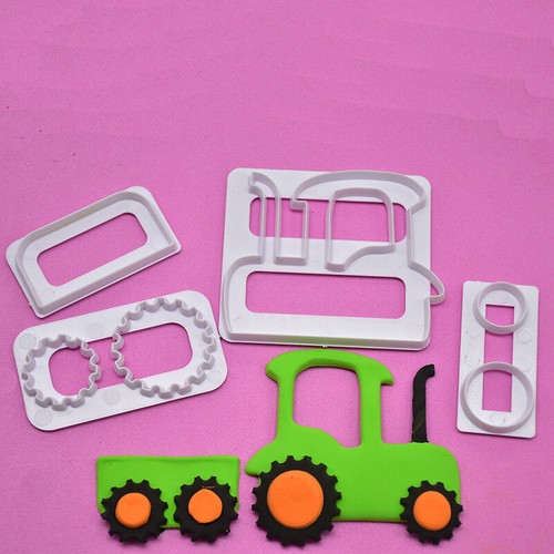 Tractor cookie pastry - cookie,