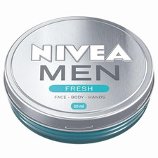 Nivea Men Fresh Moisturizer Gel Natural  Watermint Refreshing 30ml - 1-3 Packs