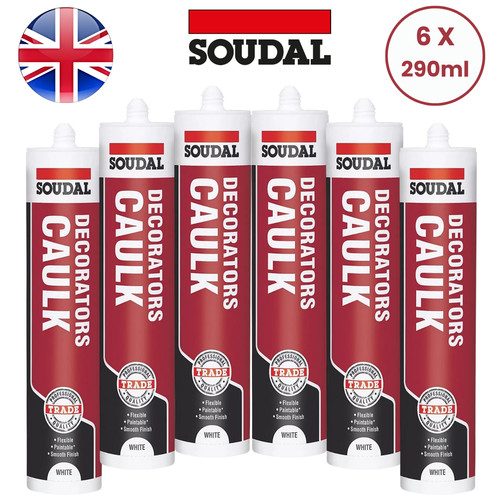 Decorators caulk soudal - caulk,